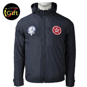 Chaqueta con Capucha Extra Grande, Impermeable y Cortavientos, con Cuello Alto y Recubrimiento Personalizado para Hombre, Talla Grande, Invierno - Product Image 1