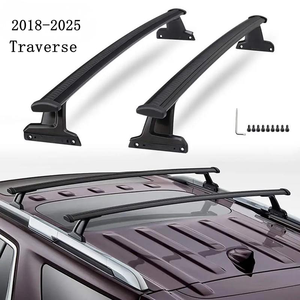 Barras Transversales de Techo de Aleación de Aluminio para Chevrolet Trailblazer 2018-2025, Color Negro, Alta Calidad, Sin Perforación, Venta al Por Mayor de Fábrica - Product Image 2