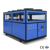 Refroidisseur d'eau industriel à air refroidi certifié CE 220V 380V 415V 440V 480V 40HP 100000Kcal/h avec compresseur et pompe personnalisés