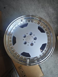 YXQ Deep Lip Old School Design Alliage d'aluminium 17 18 pouces 25 pour <span class=keywords><strong>Mercedes</strong></span> <span class=keywords><strong>W124</strong></span> - Product Image 5