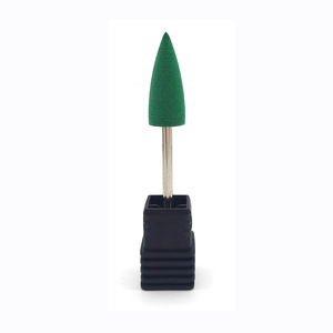 Long Bullet <b>Silicone</b> Polisher Nail Drill Bit for Pedicure Polish Electric Nail File Manicure Tool - Product Image 2