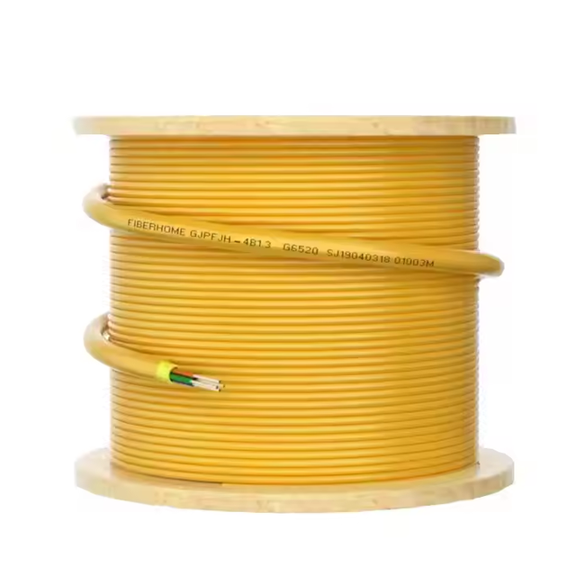 Multi-core Color Fan-out Fiber Drop Cable SZADP, Bend-proof FTTH Indoor Optical Cable