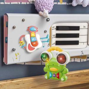 Fivestar 2 pezzi di vendita calda cartone animato di plastica batteria per chitarra giocattolo Set <span class=keywords><strong>educazione</strong></span> <span class=keywords><strong>musicale</strong></span> del bambino gioco palle rotolanti giocattoli da gioco per bambini - Product Image 5