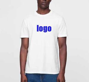 Vente en gros de t-shirts à col rond en coton doux 50 coton 50 polyester pour hommes, t-shirt basique simple à manches courtes pour hommes 2025 - Product Image 1