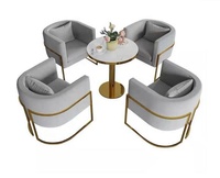 Fauteuil de salon WSSJ de haute qualité, canapé simple moderne en tissu, chaise de lecture individuelle, fauteuil antique pour hôtel et salon