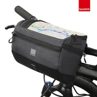 Сумка на руль велосипеда Sahoo 111459-SA, водонепроницаемая сумка с сенсорным экраном, сумка для телефона и камеры