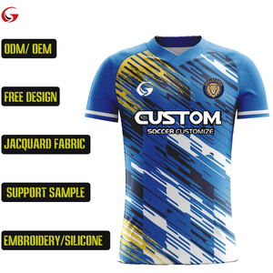 Maglia da Calcio Personalizzata Serie Abbigliamento Sportivo di Alta Qualità con Stampa a Sublimazione, Tuta Sportiva OEM Design Personalizzato per Uomo Z259027 - Product Image 1
