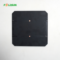 Panneau solaire monocristallin en époxy FOLDSUN sur mesure avec une efficacité de 22,7 %, 3,5 W pour système d'alimentation de lampe de pelouse LED