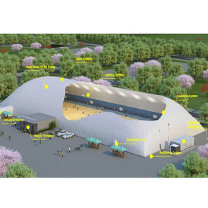 Dôme gonflable personnalisé en PVC pour terrains de basketball, badminton et tennis, idéal pour l'extérieur - Product Image 1