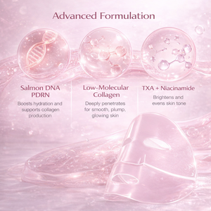 Private Label Lachs-DNA PDRN Rosa Kollagen-Gelmaske Übernacht-Gesichtsmaske für Strahlende Haut Elastizität Feuchtigkeitsspendende Kollagenmaske - Product Image 3