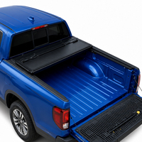 Couverture de benne rigide antidérapante à profil bas pour Honda Ridgeline, Ram 1500 2500, Toyota Tacoma, Tundra – Accessoires pour camionnettes