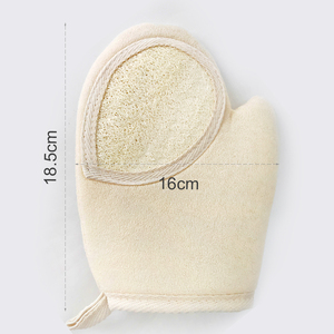 Organic Natural Luffa Exfoliator <strong>Bath</strong> <strong>Scrubbers</strong> Flexible Body Scrubs <strong>Bath</strong> Towel Sponge Loofah <strong>Bath</strong> Exfoliating Body Glove - Product Image 2