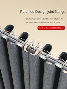 Smart Home Electric <strong>Curtain</strong> Roman Pole with Automatic Opening Closing <strong>Motor</strong> Modern Design PC Material - Product Image 3