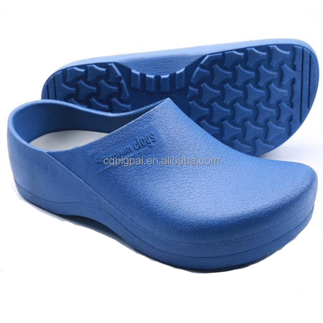 Mboya Lightweight Hotel Kitchen Work Shoes Non slip Waterproof Chef Safety Shoes Kitchen Chef Clogs Shoes for Oil Resistant