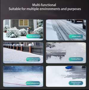 Véhicule de déneigement électrique sans balais industriel haute performance pour l'hiver, souffleuse à neige rechargeable sans fil avec batterie au lithium 21V - Product Image 6
