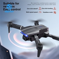 Mini drone K3 GPS avec caméra 4K, pliable, jouet pas cher pour enfants, longue portée, télécommande, matériau plastique, Pro E99, photographie