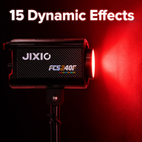 Projecteur six couleurs RGBACL de qualité cinéma FCS240F 240W avec température de couleur de 2000K à 20000K et IRC96 TLCI97 RF95