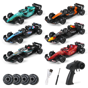 Voiture de course télécommandée DWI 2,4 GHz <span class=keywords><strong>1</strong></span>:16 NOUVELLE Formule <span class=keywords><strong>1</strong></span> avec couverture en PVC, modèle de voiture RC de <span class=keywords><strong>drift</strong></span> avec lumières pour enfants - Product Image 1