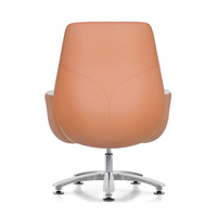 Mobilier de bureau contemporain en cuir blanc bon marché Mobilier de bureau moderne de luxe de style commercial Chaise de bureau