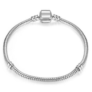 <span class=keywords><strong>Bracciale</strong></span> di Alta Qualità in Cuoio Vintage con Charm Placcati Argento Braccialetti in Stile Europeo a Catena <span class=keywords><strong>Serpente</strong></span> Adatti per Bracciali Fini Fai da Te da <span class=keywords><strong>Donna</strong></span> - Product Image 5