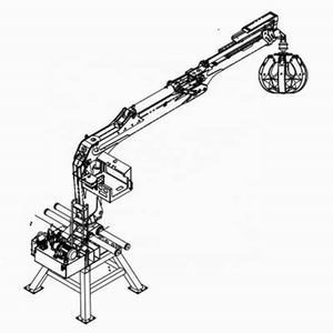 آلة مناولة المواد الثابتة مع رافعة ذات ذراع تلسكوبي - Product Image 6