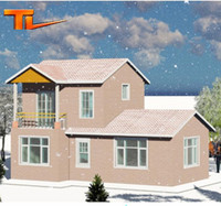 Maison de construction en acier inoxydable, à bas prix, précommande