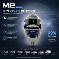 VAHID M2 3 pouces Lentille de projecteur LED adaptative 65W 9200LM Phare à faisceau directionnel AFS pour kit de mise à niveau automobile