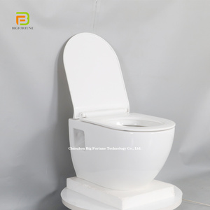 Inodoro Moderno de Pared con Ahorro de Agua, Inodoro Flotante de Cerámica Duradero, Inodoro con <span class=keywords><strong>Cisterna</strong></span> Oculta para Proyectos Hoteleros, Apartamentos y Villas - Product Image 2