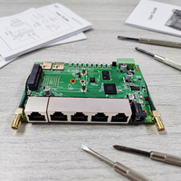 Router Industrial IoT 5G WiFi con Doble Puerto Serial, PCBA DTU Gateway para PLC, Carga y Descarga Remota de Programas y Sistemas de Control Inteligente