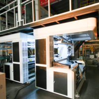 Machine à souffler les films plastiques ABC à 3 couches, vis et cylindre anti-usure pour une production continue de films plastiques sur de longues périodes