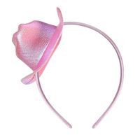 Diadema con Mini Sombrero Vaquero de Pedrería Rosa al por Mayor para Fiesta de Boda, Horquilla para el Cabello, Precio de Fábrica