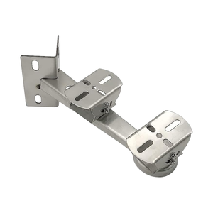 Double support d'installation de caméra de sécurité CCTV Support d'angle mural en acier inoxydable - Product Image 3