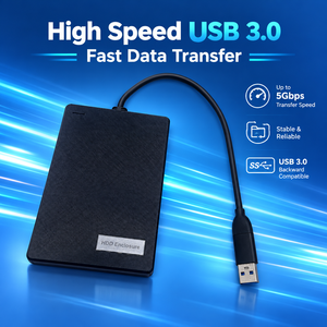 Boîtier de transfert portable pour SSD, boîtier portable pour disque dur, boîtier sans moisissure, double système, boîtier de disque dur d'ordinateur d'occasion, boîtier SSD en aluminium personnalisé - Product Image 1