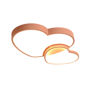 Style nordique moderne Simple créatif en forme de coeur LED veilleuse prise plafonnier pour bébé enfants chambre et chevet - Product Image 5