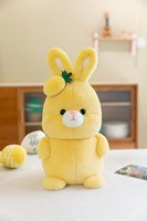Custom Konijn Pluche Speelgoed Kawaii Fruit Bunny Pluche Knuffel Knuffel Knuffel Knuffel Voor Pasen Festival Vakantie