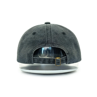 Vintage Wasbare 100% Katoenen Gedragen Look Geborduurde Letterpatroon 6-Panel Baseball Caps voor Unisex Volwassenen - Groothandel