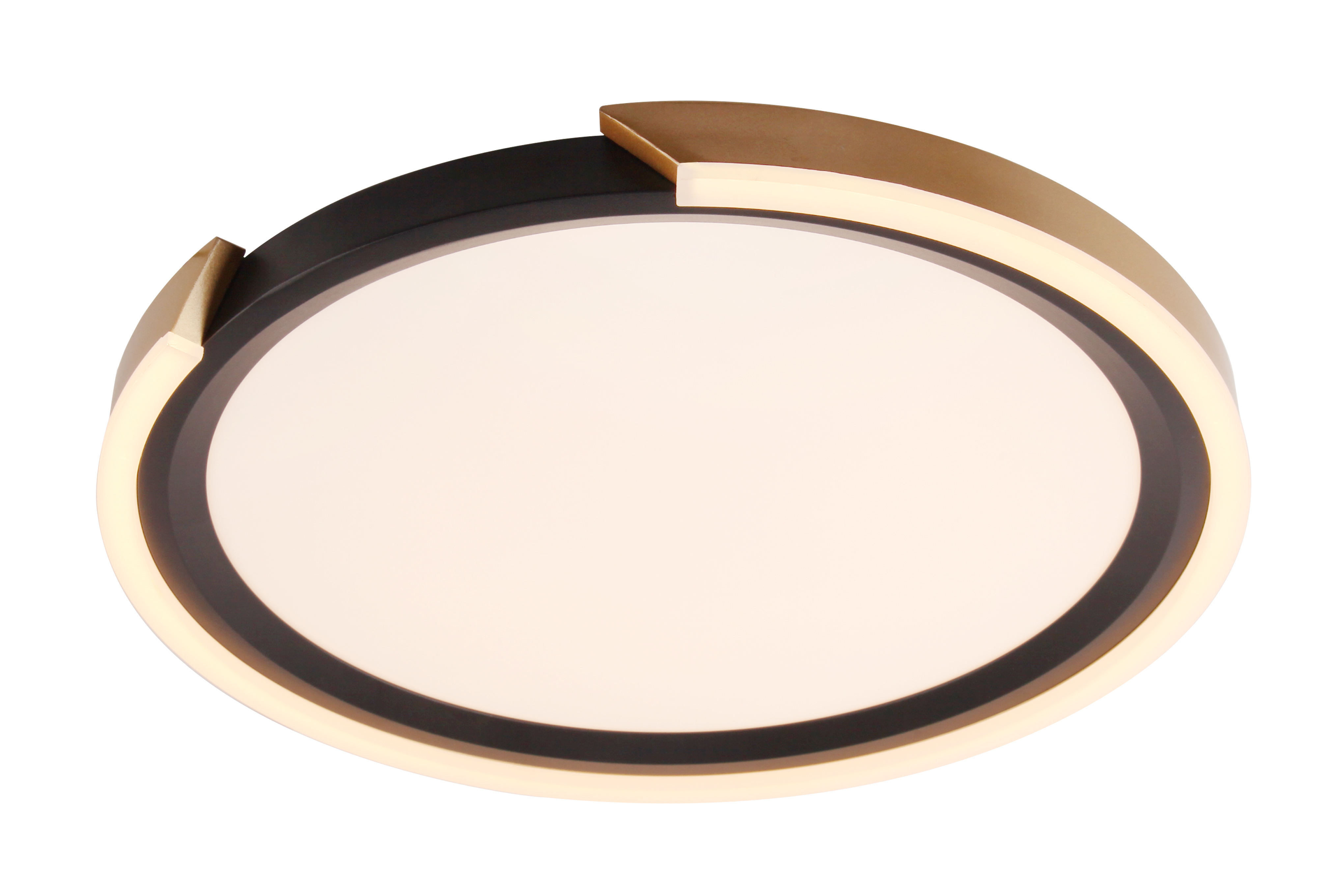 ดำ + ทองเหลือง