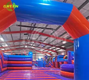 2021 Indoor Outdoor Inflatable Combo Bouncer Jumping Bouncy Castle House Pool Playground Inflatable Slide Theme Amusement Park