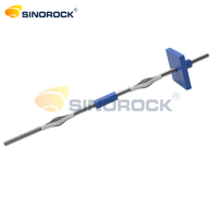 Pente ingénierie ASTM Standard 20mm-32mm Ancrage au sol Barre d'armature en acier PSB830 Finition-Barre filetée roulée pour la coupe d'ingénierie