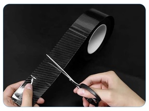 Autocollant en fibre de carbone <span class=keywords><strong>K5D</strong></span> Nano Tape pour la protection des zones de marches de voiture Protection des bords de porte - Product Image 6