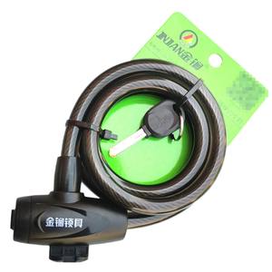 Candado para Bicicleta Jinjian 588A, Cable de Acero de 12 mm, Antirrobo, con Llave, para Bicicleta de Montaña - Product Image 5
