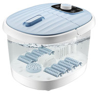 Electric Foot Spa Bath Massager with Heat Foot Washing Massager <strong>Machine</strong> for Home <strong>Pedicure</strong> and Relaxation