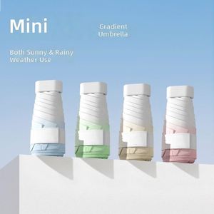Sombrilla de Sol con Protección Solar UPF50+ para Mujer, Ultraligera, Compacta, de Doble Uso para Sol y Lluvia - Product Image 3