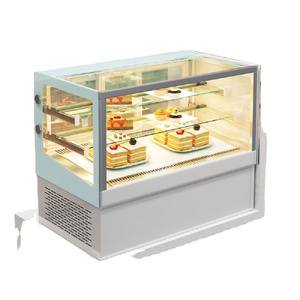<span class=keywords><strong>Vitrina</strong></span> Exhibidora <span class=keywords><strong>de</strong></span> Pasteles Comercial <span class=keywords><strong>de</strong></span> Acero Inoxidable <span class=keywords><strong>de</strong></span> 1.<span class=keywords><strong>2</strong></span> <span class=keywords><strong>Metros</strong></span> con Compresor <span class=keywords><strong>de</strong></span> Aire, Puerta Corredera <span class=keywords><strong>de</strong></span> <span class=keywords><strong>Vidrio</strong></span> y Congelador para Almacenamiento <span class=keywords><strong>de</strong></span> Pasteles - Product Image 2