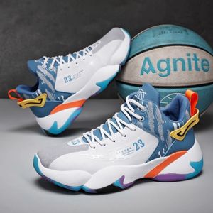 <span class=keywords><strong>Zapatillas</strong></span> <span class=keywords><strong>de</strong></span> Baloncesto <span class=keywords><strong>de</strong></span> Caña Alta para <span class=keywords><strong>Hombre</strong></span>, Estilo 2025, Antideslizantes, para Correr y Deportes - Product Image 6
