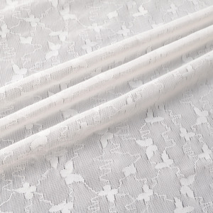 5173 # Nylon dệt vải tuyn lưới đính cườm vải với mô hình bướm cho váy cưới - Product Image 3