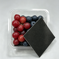 Fresh Keeper Coussinets absorbants jetables en Airlaid avec SAP, pour l'absorption des liquides et la réduction des éclaboussures, pour le transport de fruits et de viande en chaîne du froid