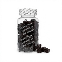 Complément alimentaire personnalisé de gommes à mâcher aux fruits rouges mélangés pour adultes - Marque privée