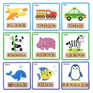 Juguetes Educativos de Palabras CVC para Niños Pequeños, Juegos de Combinación de Letras y Ortografía con Tarjetas de Memoria - Product Image 3