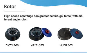 BIOBASE Betrouwbare klinische biochemiecentrifuge LCD-touchscreen tafelmodel hogesnelheidscentrifuge te koop - Product Image 2